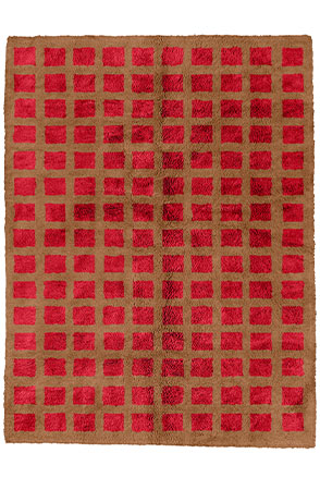 Cherry Crooked Rug
