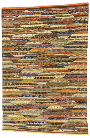 Colorful Abstract Rug 1292