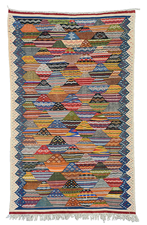 Colorful Vintage Rug