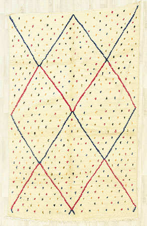 Doted-Diamoned Fusion Rug