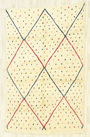 Doted-Diamoned Fusion Rug 1923