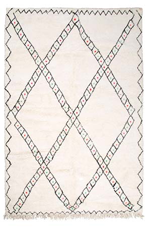 Geometric Berber Rug 2862