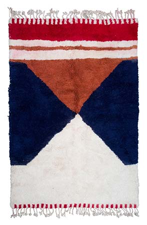 Large Colorful Abstract Rug 2936
