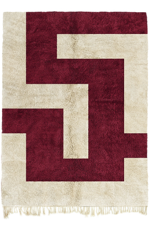 Red Sultan's Serenity Rug 4054