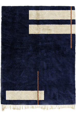 Blue Geometric Harmony