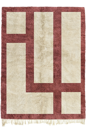 Coral Passage Moroccan Rug