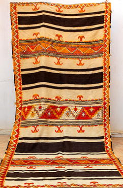 Vintage Moroccan kilim 5221