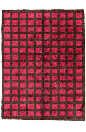 Pink Crooked Rug
