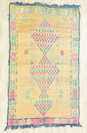 Pinks and Blues Rug 1900