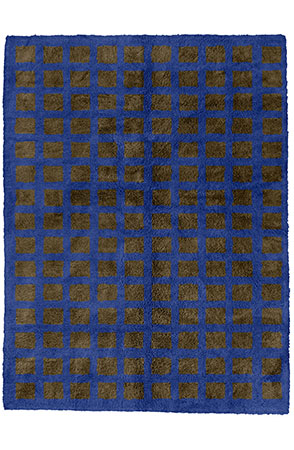 Taupe Woven-Net Rug 2269