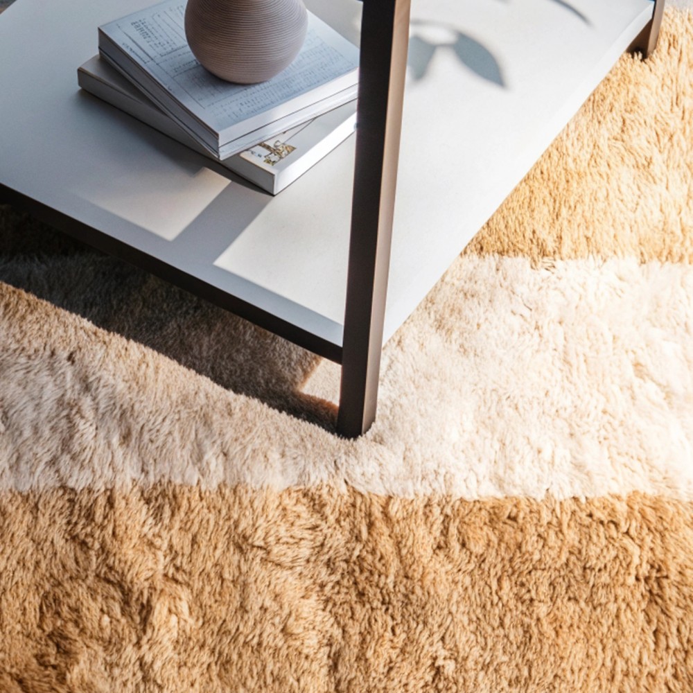 yellow Moroccan rug, yellow wool rug, yellow area rug 8x10, yellow carpet