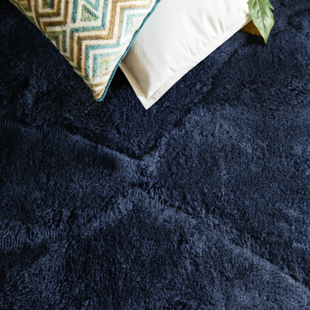 blue Moroccan rug, blue area rug 10x12, blue carpet