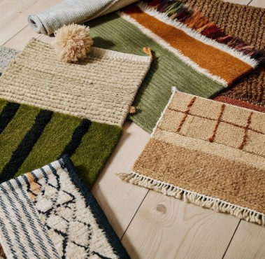 Checkered Rug Sample 5232