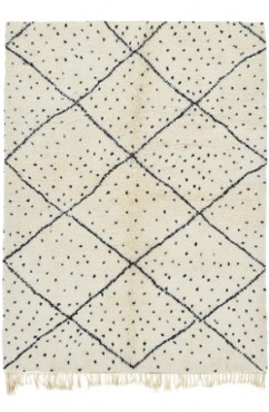 Black and White Berber Fusion Rug 3347