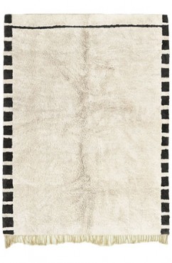 Black and White Checker Rug 2629
