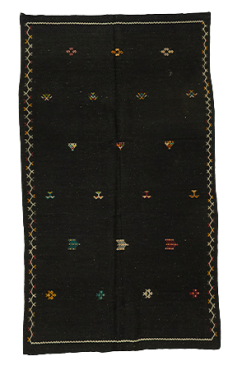 Black Kilim 1584