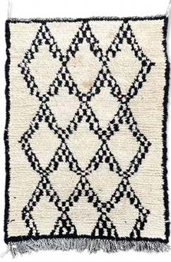 Checkered Diamond Area Rug 2733