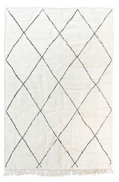 Classic Beni Ourain Diamond Rug 2896