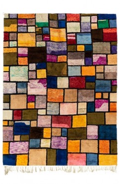 Colorful Collage Rug 2535