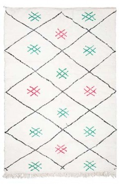 Colorful Geometric Area Rug 2841
