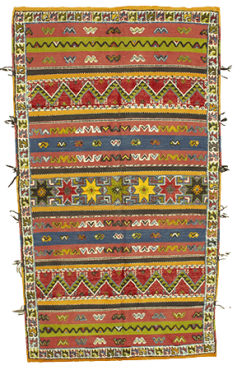 Colorful Kilim 1637