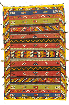 Colorful Kilim 1689