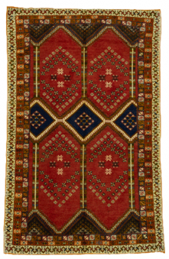 Colorful Berber Rug 1209