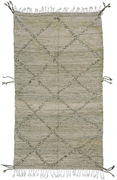 Green Zanafi Minimalist Rug 1050