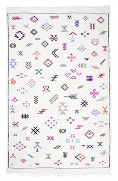 Illustrative Moroccan Kilim Rug 2837