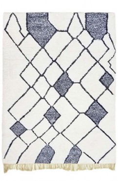 Imperfect Moroccan Lozenges Rug 2675