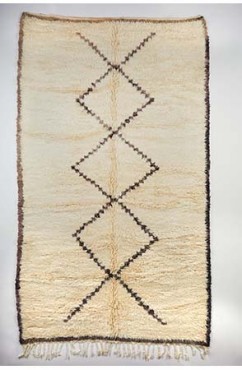 Imperfect Off White Beni Rug 2963