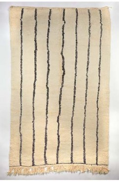 Imperfect Off White Shag Rug 2962