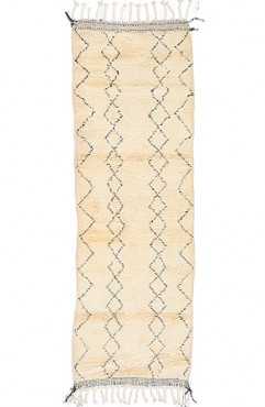 Ivory Floor Runner Rug 1100