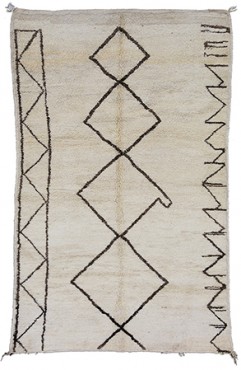 Ivory Lozenges Rug 1078