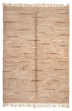 Jute-Style Moroccan Rug 3062