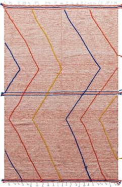 Kilim moroccan rug 3428