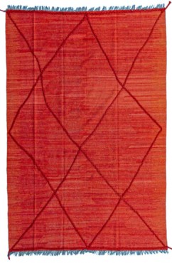 Kilim moroccan rug 3470