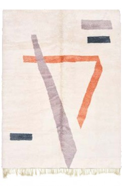 Minimalist Contemporary Area Rug 3110