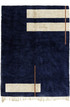 Blue Geometric Harmony 4202