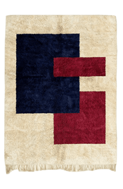 Mid Century Contemporary Rug 3554