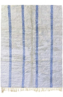 Blue Line Motifs Rug 4588