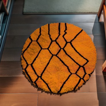 Tangerina Round Area Rug 5186