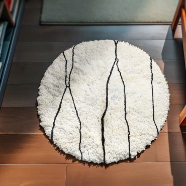 Perfect Randomness Round Rug 5205