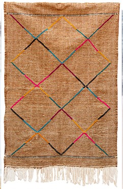 Handmade Brown Kilim Rug 5215