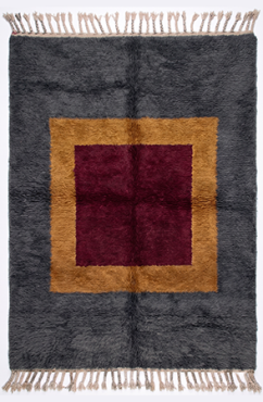 Charcoal Gray and Mustard 5579