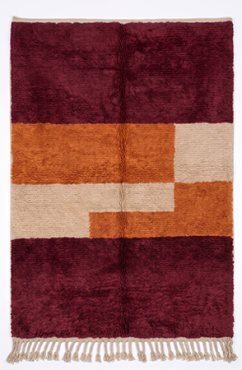 Burgundy and Orange 5581