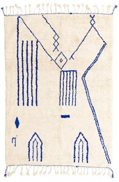 Off White Berber Rug 2718