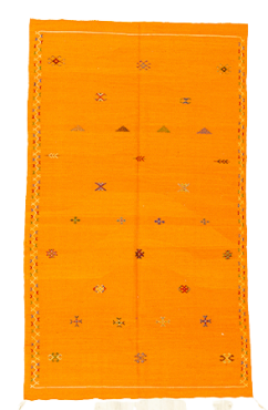 Orange Vintage Kilim 1576