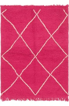 Pink Boho Area Rug 3071
