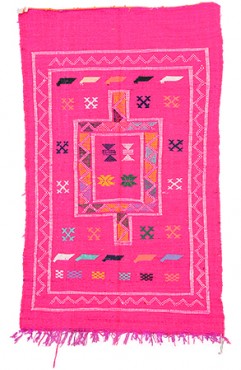 Pink Kilim Rug 1125